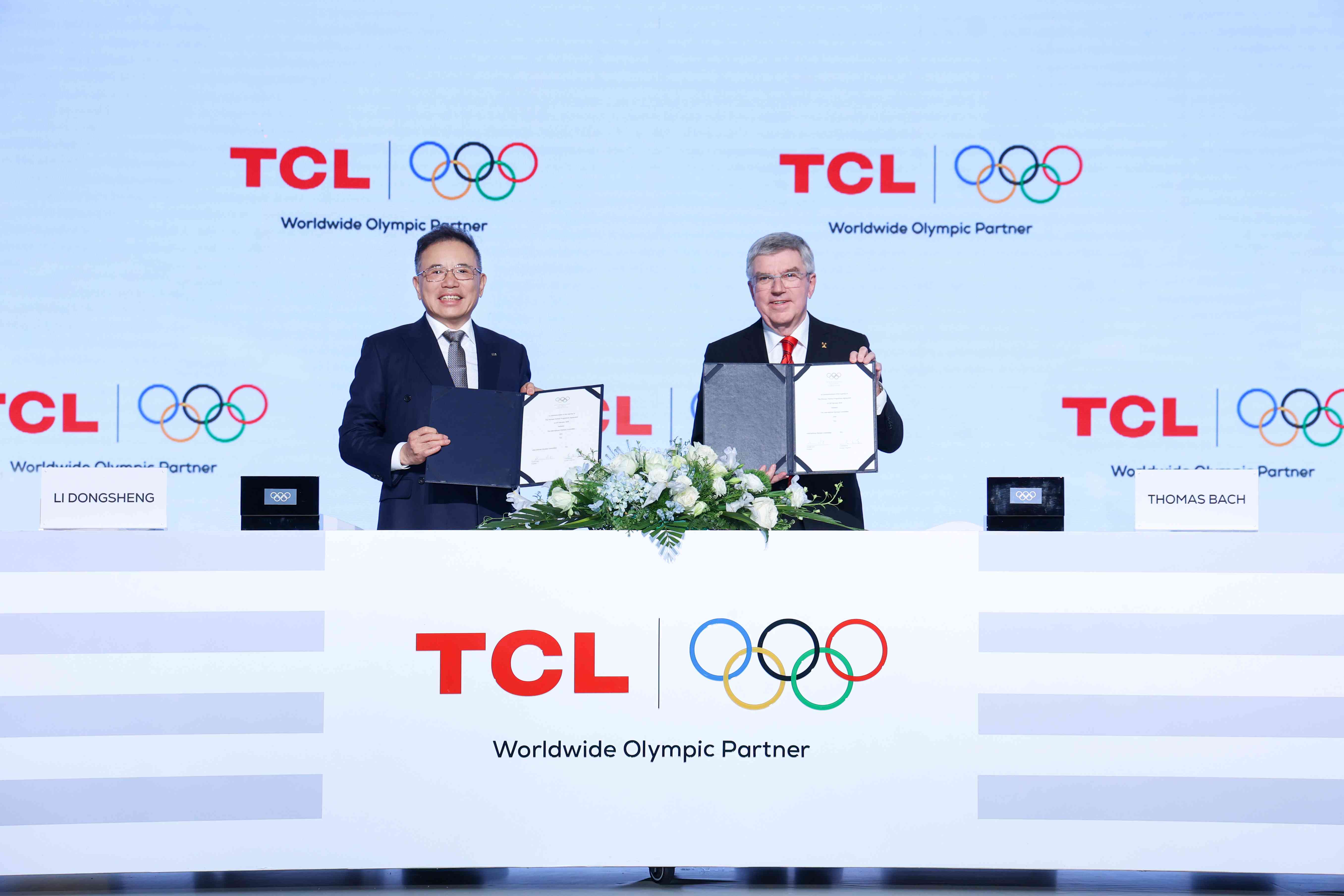 TCL正式成為奧林匹克全球合作伙伴